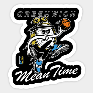 Greenwich Mean Time Sticker